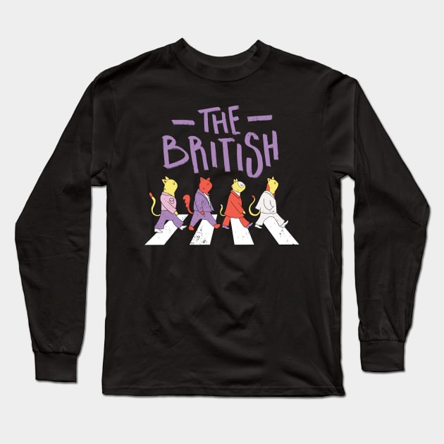 The British Abbey Road Long Sleeve T-Shirt by Hmus